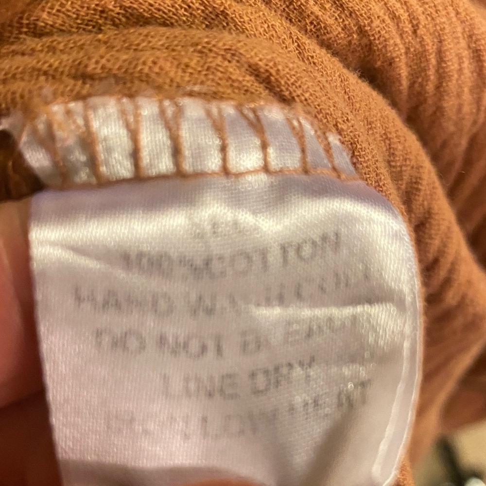 Bluivy Rust Button-Up Shirt Dress - Picture 8 of 8